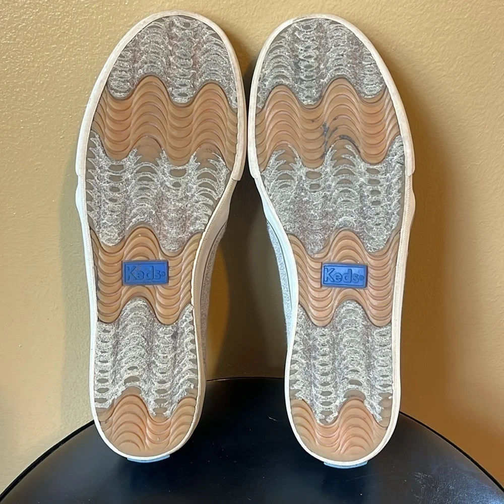 Keds Double Decker Slip-On Sneaker - Women's 8.5 Gray